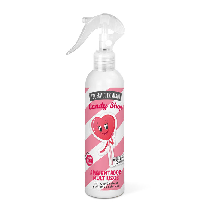 Deodorante spray multiuso Candy Edition da 200 ml - The Fruit Company : Piruleta de Corazón - 1