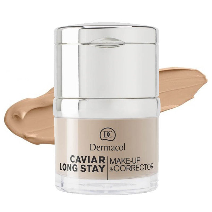 Trucco e correttore - Caviar Long Stay - Dermacol : Base de maquillaje y corrector caviar - 04 - 1