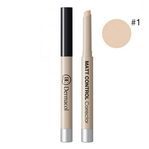 Correttore coprente e opacizzante - Matte n. 01 - Dermacol : Matt Control Corrector - 01 - 1