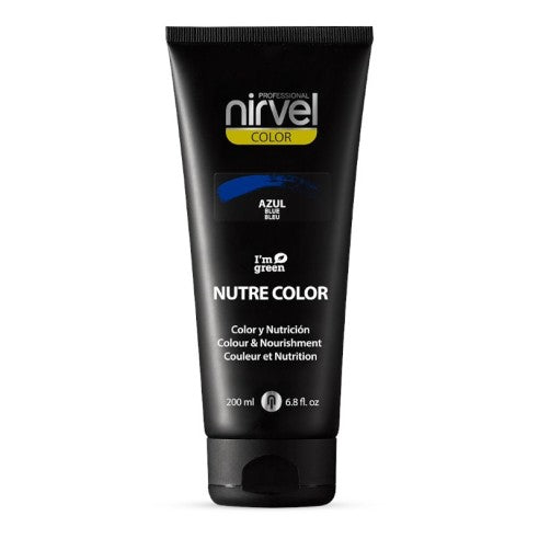 Maschera Colore Nutre Colore Nocciola 200 ml - Nirvel : Azul - 1