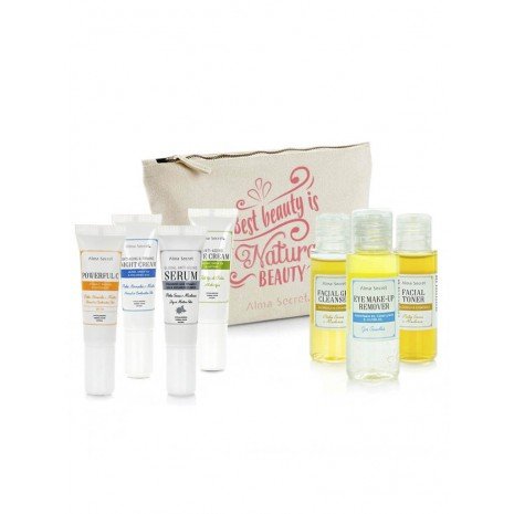 Set completo di routine per il viso Pelle mista sensibile - Beauty Travel - Alma Secret - 1