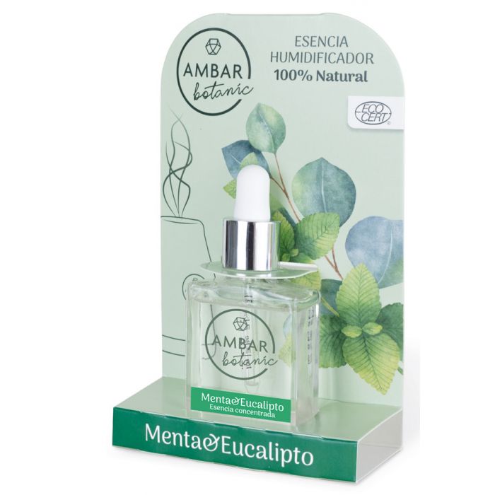 Botanic Essenza Umidificatore 100% Naturale Menta e Eucalipto - Ambar Perfums - 1