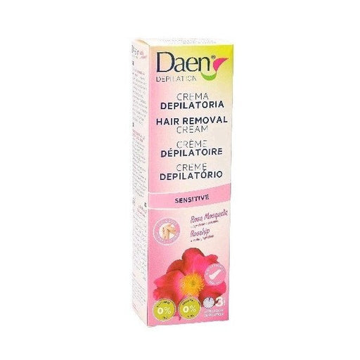 Crema depilatoria corpo sensibile alla rosa canina - Daen - 1