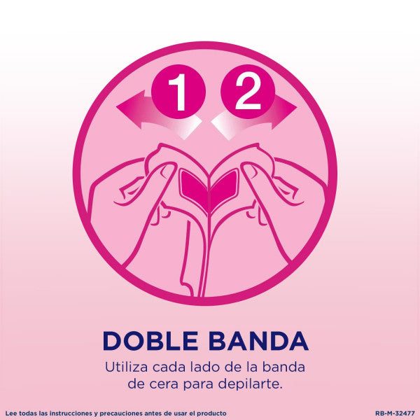 Strisce di Cera Fredda per Gambe e Corpo - Veet : 20 unidades - 4