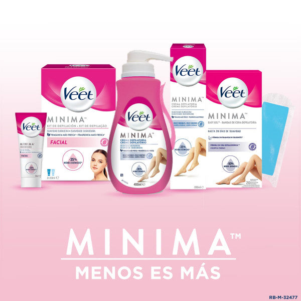 Strisce di Cera Fredda per Gambe e Corpo - Veet : 20 unidades - 5