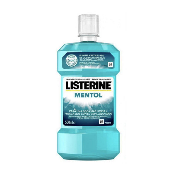 Collutorio al mentolo - Listerine : 500 ml - 1