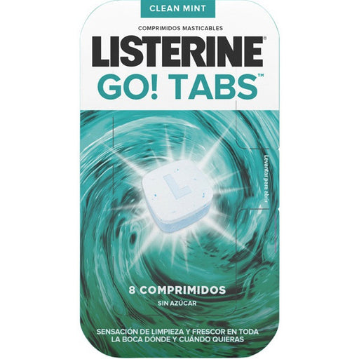 Go Tabs Compresse masticabili per colluttorio: 8 unità - Listerine - 1