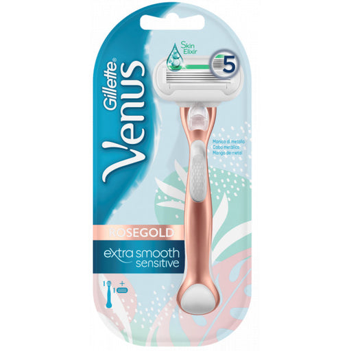 Venus Machine Extra Smooth Sensitive Rose Gold: 1 Pt - Gillette - 1