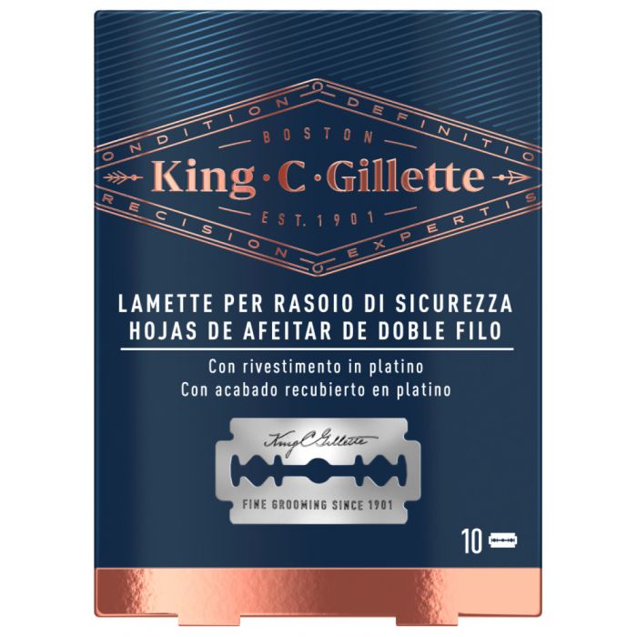 Re Carletto Lama di Rasoio a Doppio Filo - Gillette - 1