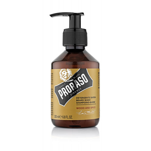 Shampoo per la Barba Wood e Spice 200ml - Proraso - 1