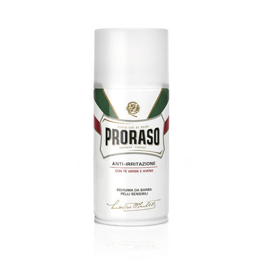 Schiuma da barba per pelle sensibile al tè e all'avena: 300ml - Proraso - 1