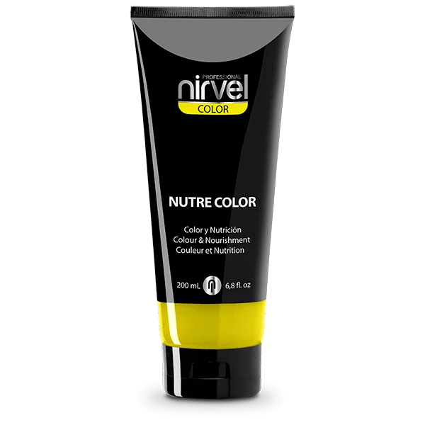Maschera Colore Nutre Colore Nocciola 200 ml - Nirvel : Limón - 1