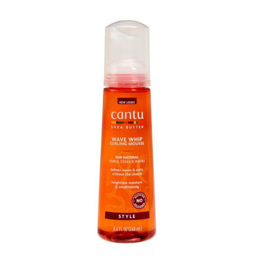 Mousse Burro Di Karité - Per Capelli Ondulati Naturali Arricciacapelli 248ml - Cantu - 1