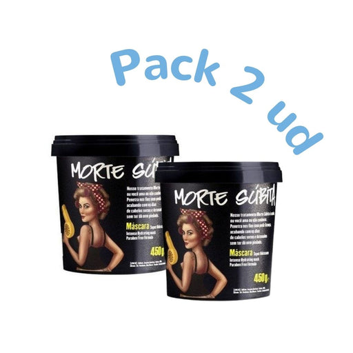 Pacchetto di 2 Maschere Idratanti Morte Súbita da 450gr - Lola Cosmetics - 1