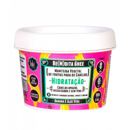 Maschera Idratante - Be(m)dita Ghee - Banana E Aloe Vera 100g - Lola Cosmetics - 1