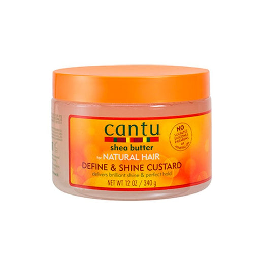 Gel Definidor burro di karitè - per capelli naturali Definisci e brilla crema pasticcera 340 g - Cantu - 2