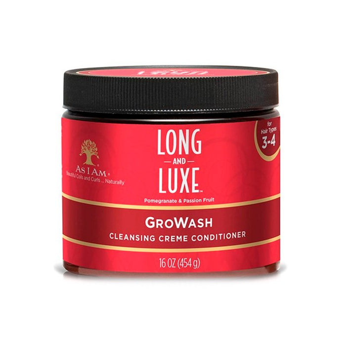 Balsamo per risciacquo Growash lungo e lussuoso 454 g - As I Am - 1