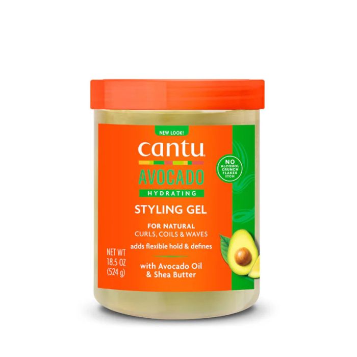 Defining Gel Avocado Styling Gel 524gr - Cantu - 1