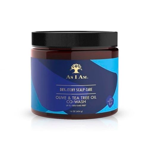 Co Wash Cura del cuoio capelluto secco e pruriginoso Olive Tea Tree 454gr - As I Am - 1