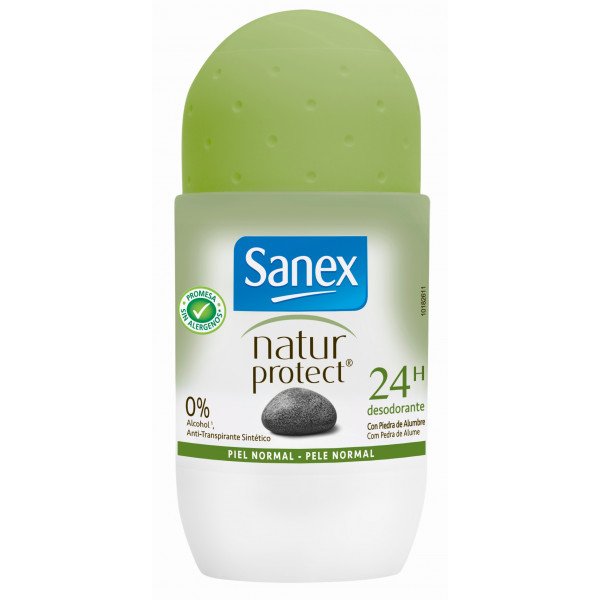 Deodorante Roll on Natur Protect - Sanex : 45 ml - 1