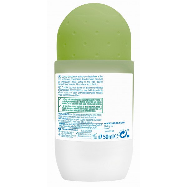 Deodorante Roll on Natur Protect - Sanex : 45 ml - 2