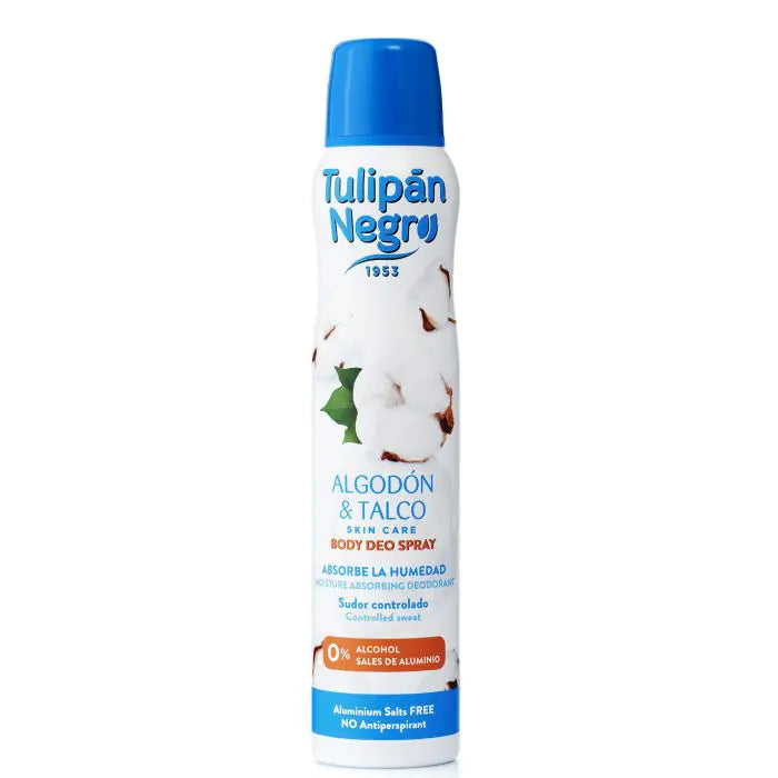 deodorante spray - Tulipan Negro : Algodón y Talco - 1