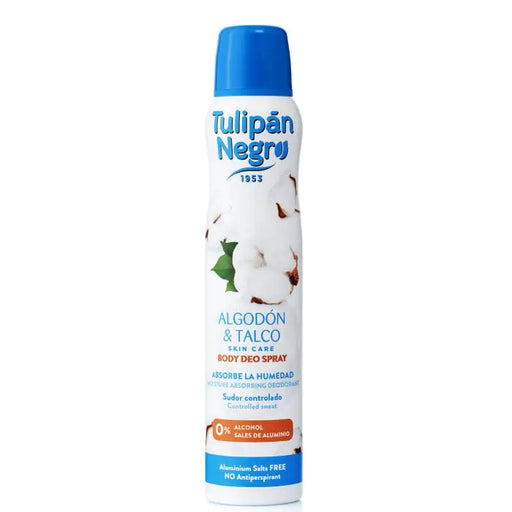 deodorante spray - Tulipan Negro: Algodón y Talco - 1