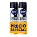 Men Invisible per Black &amp; White Deo Spray - Nivea : 2 x 200ML - 1