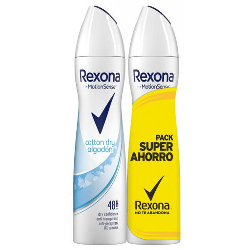 Deodorante spray al cotone - Rexona: 2 x 200ML - 1