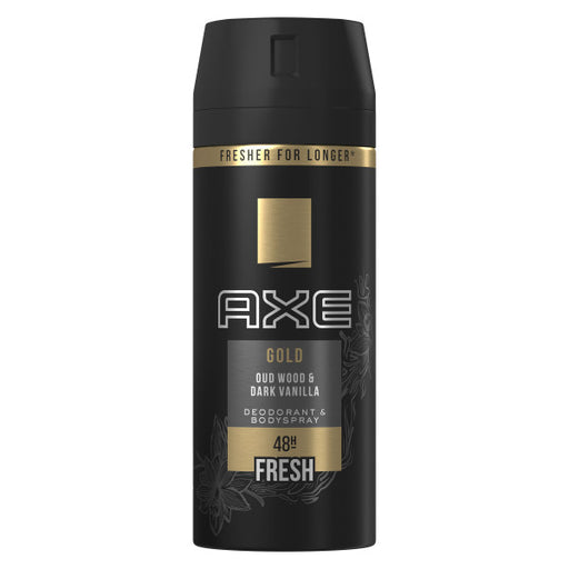 Deodorante Bodyspray Gold 48h Spray Oud e Vaniglia - Axe - 1