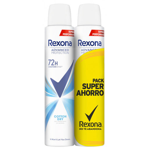 Deodorante Avanzato Cotone Duplo: 2 X 200ml - Rexona - 1