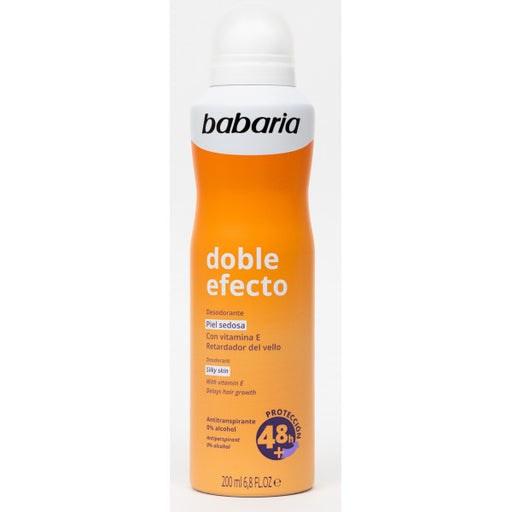 Deodorante Spray Doppio Effetto Pelle Setosa: 200 ml - Babaria - 1