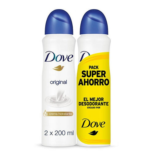 Deodorante Spray Originale per Donne - Dove : 2 x 200ML - 1