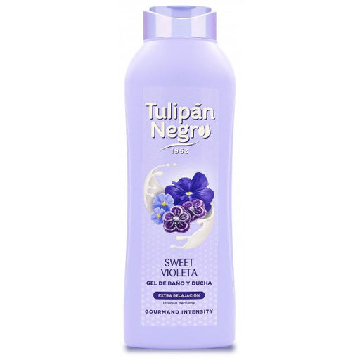 Gel da bagno e doccia alla violetta dolce - Tulipan Negro - 1