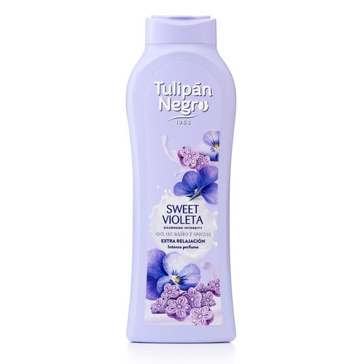 Gel da bagno e doccia alla violetta dolce - Tulipan Negro - 1