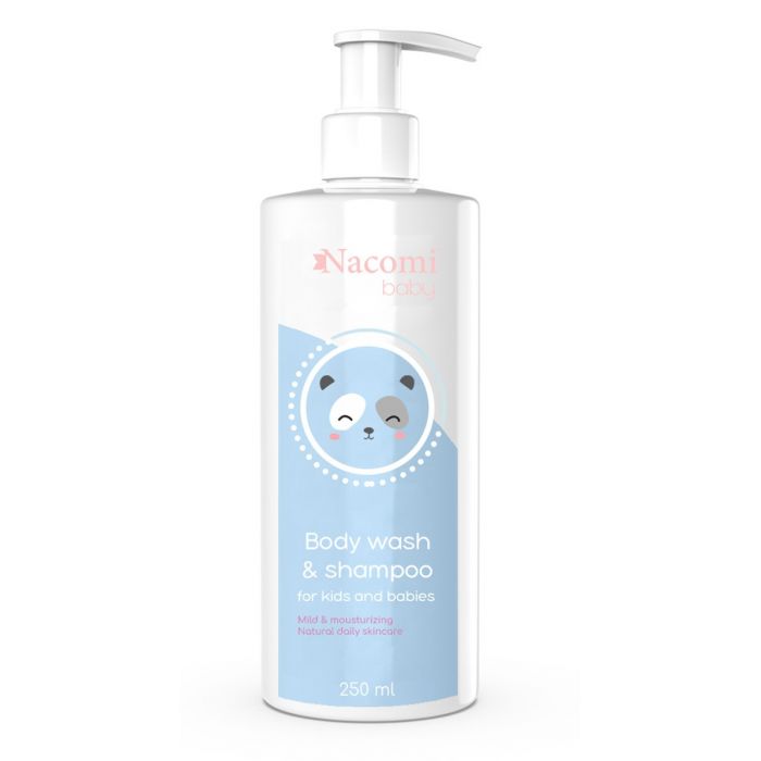 Gel Bagno e Shampoo per Bambini e Neonati dalla Prima Giornata di Vita: 250 ml - Nacomi - 1