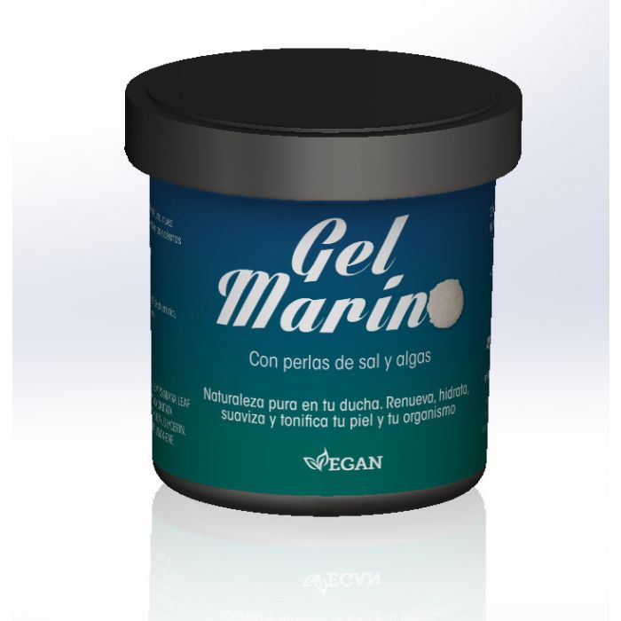 Gel Marina con Perle di Sale e Alghe: 400 ml - Belkos - 1