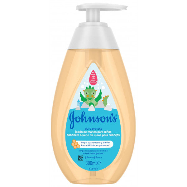 Sapone per le Mani per Bambini Pure Protect: 300 ml - Johnson & Johnson - Johnson's - 1