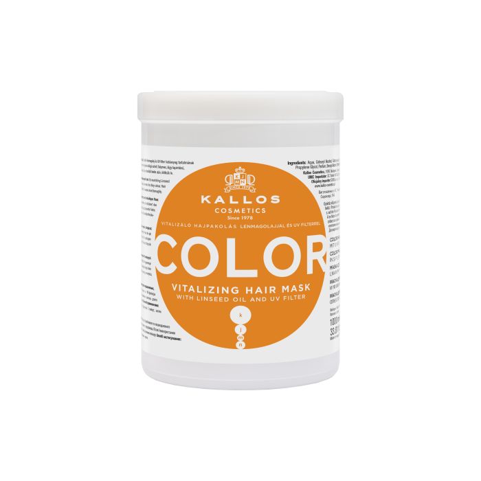 Maschera per Capelli Colorati Kjmn - Kallos - 1