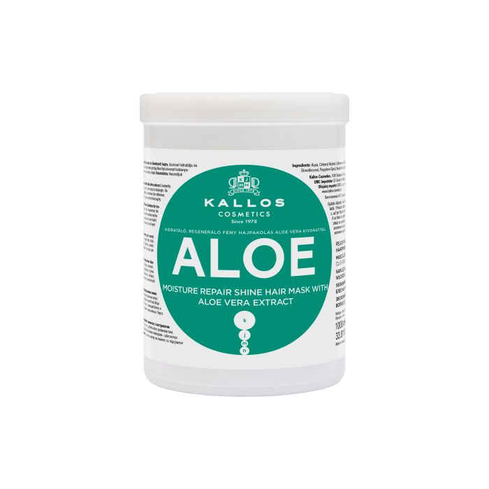 Maschera per Capelli con Estratto di Aloe Vera - Kallos - 1
