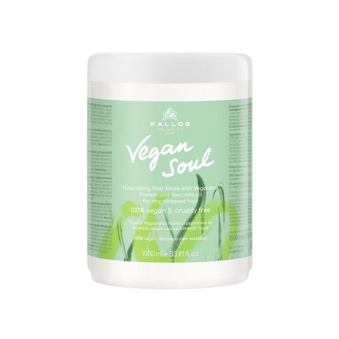 Maschera nutriente Vegan Soul per capelli - Kallos - 1