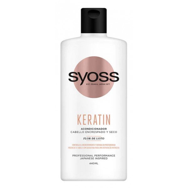 Balsamo Keratin Capelli Crespi e Secchi - Syoss - 1