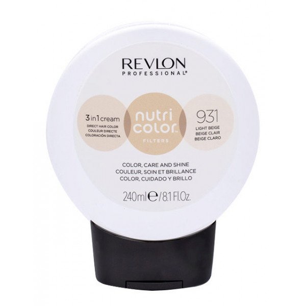 Nutri Color Creme 3 in 1 maschera colorante - Revlon : 931 Beige claro - 1