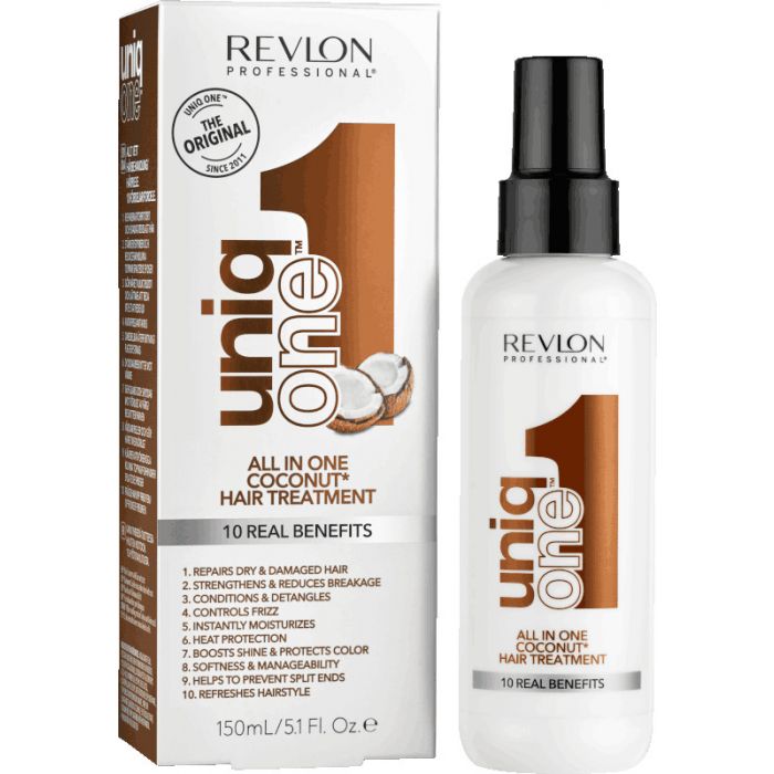 Trattamento per capelli Uniq One con Cocco Nuova Formula Vegana - Revlon - 1