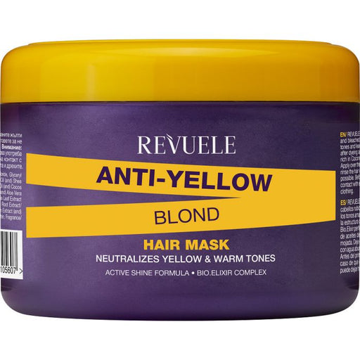 Maschera per capelli biondi antigiallo - Revuele - 1