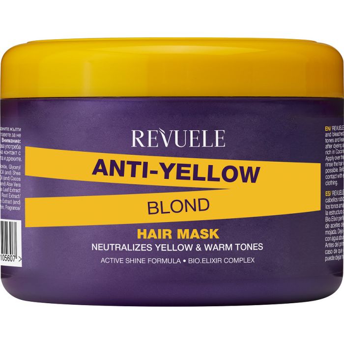 Maschera per capelli biondi antigiallo - Revuele - 1
