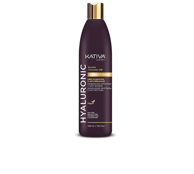 Balsamo con Acido Ialuronico, Cheratina e Coenzima Q10 - Kativa : 550 ML - 1