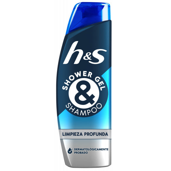 Shampoo Antiforfora e Gel Doccia Pulizia Profonda: 300 ml - H&S - Head & Shoulders - 1