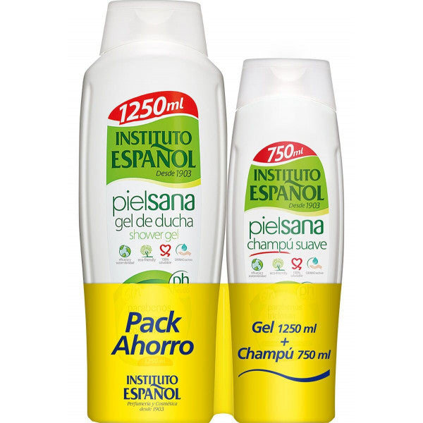 Pelle Sana Pacchetto Gel Doccia e Shampoo - Instituto Español - 1