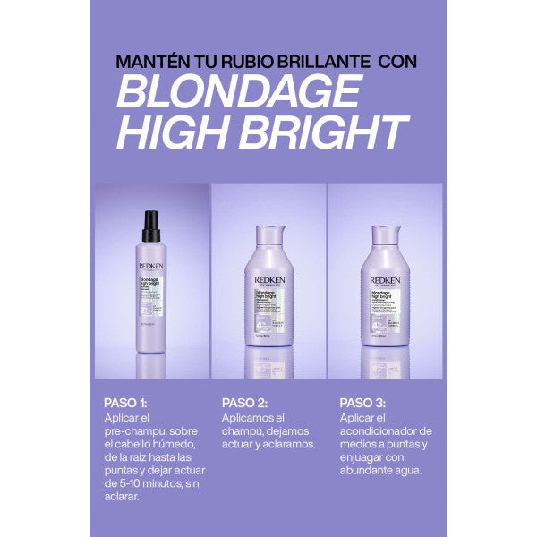 Shampoo Color Extend Blondage High Bright: 300 ml - Redken - 6